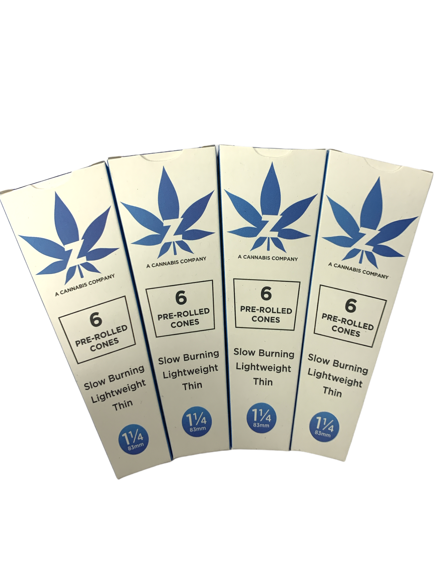 4 packages/6 each = 24 total cones