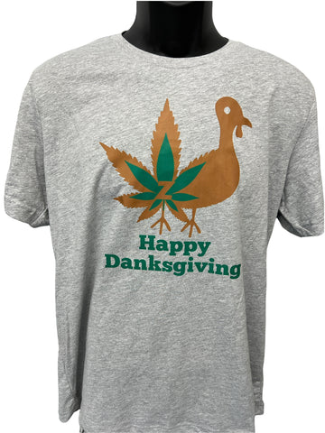 Z Cannabis T Shirt-Happy Danksgiving
