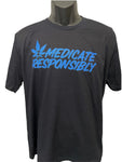Z Cannabis T Shirt-Medicate Responsibly